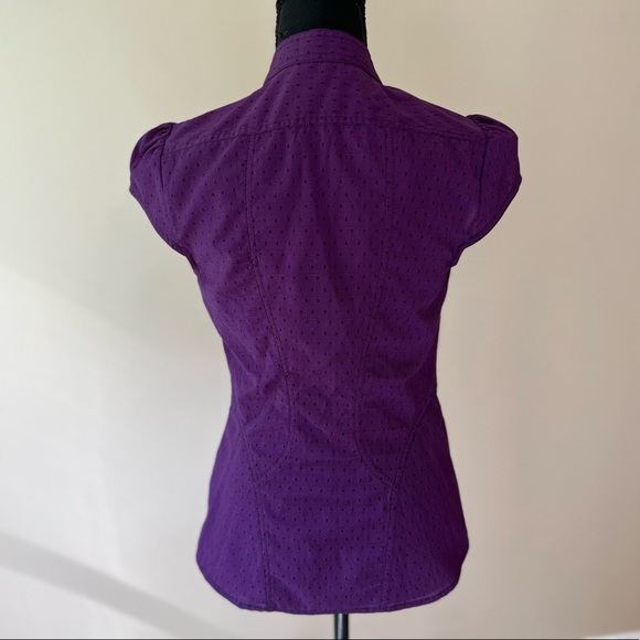 Vintage express mock neck blouse - Picture 3 of 4